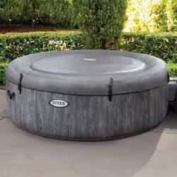 Intex PureSpa Greywood Deluxe 1098 L 6 personne(s) Rond Gris - Vue supplémentaire 8