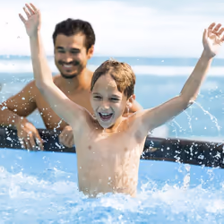 Intex Baltik Piscine hors sol Rond 16800 L Gris - Vue supplémentaire 6