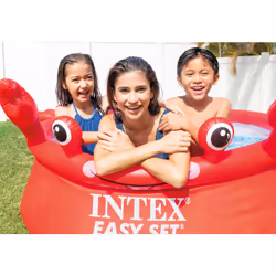 Intex Happy Crab Easy Set Pool piscine pour enfants Piscine gonflable - Vue supplémentaire 5