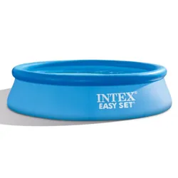 Intex 28106NP piscine hors sol Piscine gonflable Rond 1942 L Bleu