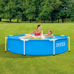 Intex Petite piscine Metal Frame ronde 2,44 x 0,51 m