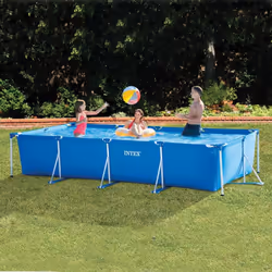 Intex 28274NP piscine hors sol Rectangle 7100 L Bleu