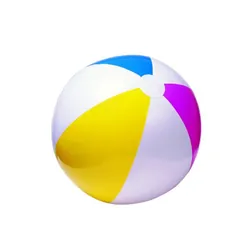 Intex 59030NP ballon de plage 61 cm Bleu, Violet, Blanc, Jaune