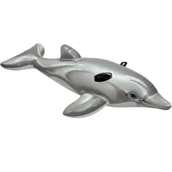 Intex 58535NP flotteur de plage et de piscine Gris Image Bouée à chevaucher