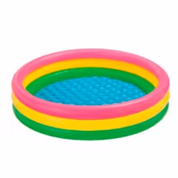 Intex 57412NP, 136 L, Piscine gonflable, Bleu, Gris, Rouge, Jaune