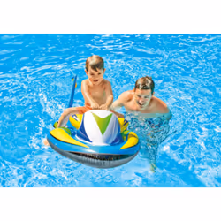 Intex 57520NP flotteur de plage et de piscine Multicolore Image Bouée à chevaucher