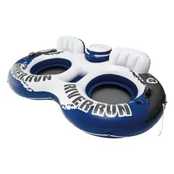 Intex 58837EU flotteur de plage et de piscine Noir, Bleu, Blanc Vinyl Matelas flottant