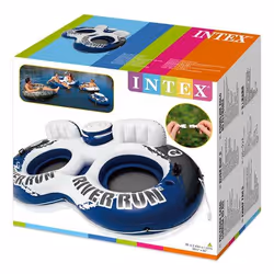 Intex 58837EU flotteur de plage et de piscine Noir, Bleu, Blanc Vinyl Matelas flottant - Vue supplémentaire 4