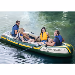 Intex Seahawk 4 4 personne(s) Baignade, divertissement Bateau gonflable - Vue supplémentaire 7