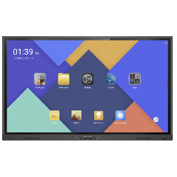 Hikvision Digital Technology DS-D5165TL/P affichage de messages Écran plat interactif 64.5" LED 4K Ultra HD Noir Écran tactile Intégré dans le processeur Android 8.0
