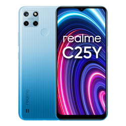 realme C25Y 16,5 cm (6.5") Double SIM Android 11 4G Micro-USB 4 Go 128 Go 5000 mAh Bleu