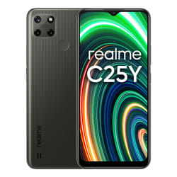 realme C25Y 16,5 cm (6.5") Double SIM Android 11 4G Micro-USB 4 Go 128 Go 5000 mAh Gris, Métallique
