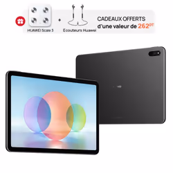 Ecran 10.4" IPS (2000 x 1200 pixel) - Systéme d'exploitation: Harmony OS 2 - Processeur: HUAWEI Kirin 710A (4 x Cortex-A73 à ...