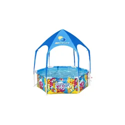 Bestway Steel Pro Piscine hors sol ronde Splash-in-Shade UV Careful 1,83 m x 51 cm