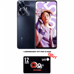 Écran 6.72" FHD+ (1080 x 2400Pixels) 90Hz - Processeur: Mediatek Helio G88 (12nm) Octa-Core (2x2.0 GHz Cortex-A75 & 6x1.8 GHz ...