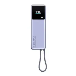 Xiaomi BHR9361GL banque d'alimentation électrique Lithium-Ion (Li-Ion) 10000 mAh Noir, Lilas