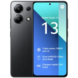 Xiaomi Redmi Note 13 6Go 128Go Noir