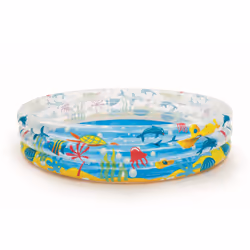 Bestway Piscine gonflable TROIS ANNEAUX PLONGÉE PROFONDE - 3 boudains - Φ1.52m x H30cm - Vue supplémentaire 2