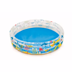 Bestway Piscine gonflable TROIS ANNEAUX PLONGÉE PROFONDE - 3 boudains - Φ1.52m x H30cm - Vue supplémentaire 3