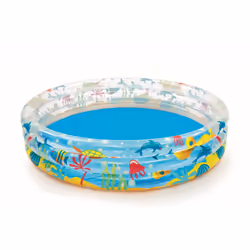 Bestway Piscine gonflable TROIS ANNEAUX PLONGÉE PROFONDE - 3 boudains - Φ1.52m x H30cm - Vue supplémentaire 5
