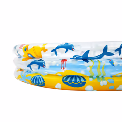 Bestway Piscine gonflable TROIS ANNEAUX PLONGÉE PROFONDE - 3 boudains - Φ1.52m x H30cm - Vue supplémentaire 7