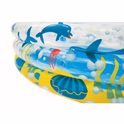 Bestway Piscine gonflable TROIS ANNEAUX PLONGÉE PROFONDE - 3 boudains - Φ1.52m x H30cm - Vue supplémentaire 8