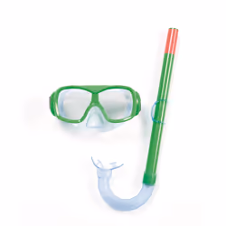 Bestway 24035 masque de plongée Polycarbonate Bleu, Vert Enfant - Vue supplémentaire 3