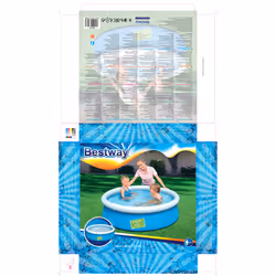 Bestway Fast Set Piscine autoportante Pool MA PREMIERE 152cm x 38cm - Vue supplémentaire 4