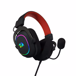 Casque Gaming Redragon H510RGB Écouteur USB Noir avec Arceau Fil