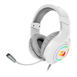 REDRAGON H260 RGB Casque Avec fil Arceau Jouer USB Type-A Blanc