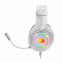 REDRAGON H260 RGB Casque Avec fil Arceau Jouer USB Type-A Blanc - Vue supplémentaire 3