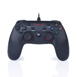 REDRAGON G807 accessoire de jeux vidéo Noir USB Manette de jeu Analogique/Numérique PC, Playstation 3