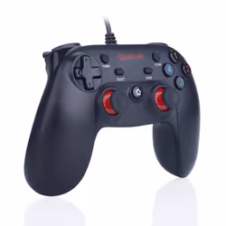 REDRAGON G807 accessoire de jeux vidéo Noir USB Manette de jeu Analogique/Numérique PC, Playstation 3