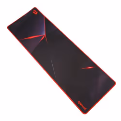REDRAGON P015, Noir, Rouge, Motif, Caoutchouc, Base antidérapante, Tapis de souris de jeu