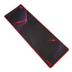 REDRAGON P015 tapis de souris Tapis de souris de jeu Noir, Rouge