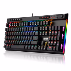 REDRAGON K580 VATA RGB clavier USB QWERTY Anglais américain Noir