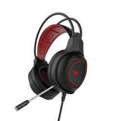 Havit HV-H2239D écouteur/casque Avec fil Arceau Jouer Noir, Rouge