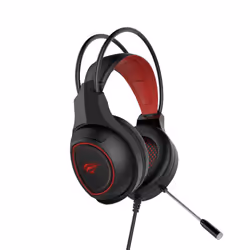 Havit HV-H2239D écouteur/casque Avec fil Arceau Jouer Noir, Rouge
