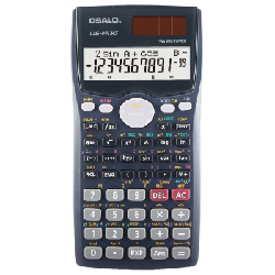 Calculatrice Scientifique OSALO OS-991MS Plus 12 chiffres Noir
