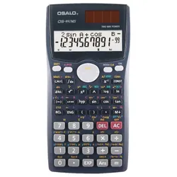 Calculatrice Scientifique OSALO OS-991MS Plus 12 chiffres Noir