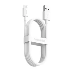 Baseus TZCAMZJ-02 câble USB 1,5 m USB A Micro-USB B Blanc