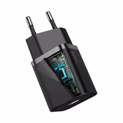 Baseus TZCCSUP-B01 chargeur d'appareils mobiles Universel Noir Secteur Charge rapide Intérieure - Vue supplémentaire 5
