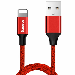 Baseus 6953156253001 câble de téléphone portable Rouge 1,2 m USB A Lightning