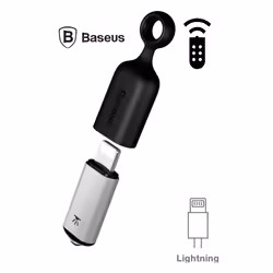 Télécommande Infrarouge Lightning Baseus ACLR01-09 - Télécommande IR pour iPhone’s, Distance jusqu’à 10M - Via Application Za ...