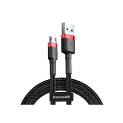 Baseus Cafule câble USB 2 m USB A Micro-USB A Noir, Rouge