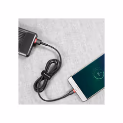 Baseus Cafule câble USB 2 m USB A Micro-USB A Noir, Rouge - Vue supplémentaire 7