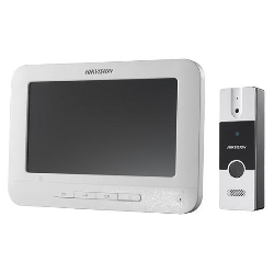 Hikvision Digital Technology DS-KIS202 système vidéophone 1 MP 17,8 cm (7") Blanc