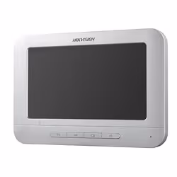 Hikvision Digital Technology DS-KIS203 système vidéophone 17,8 cm (7") Gris, Blanc - Vue supplémentaire 2