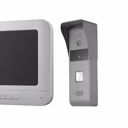 Hikvision Digital Technology DS-KIS203 système vidéophone 17,8 cm (7") Gris, Blanc - Vue supplémentaire 3