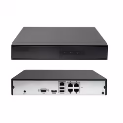 Hikvision Digital Technology DS-7104NI-Q1/4P/M Enregistreur vidéo sur réseau Noir